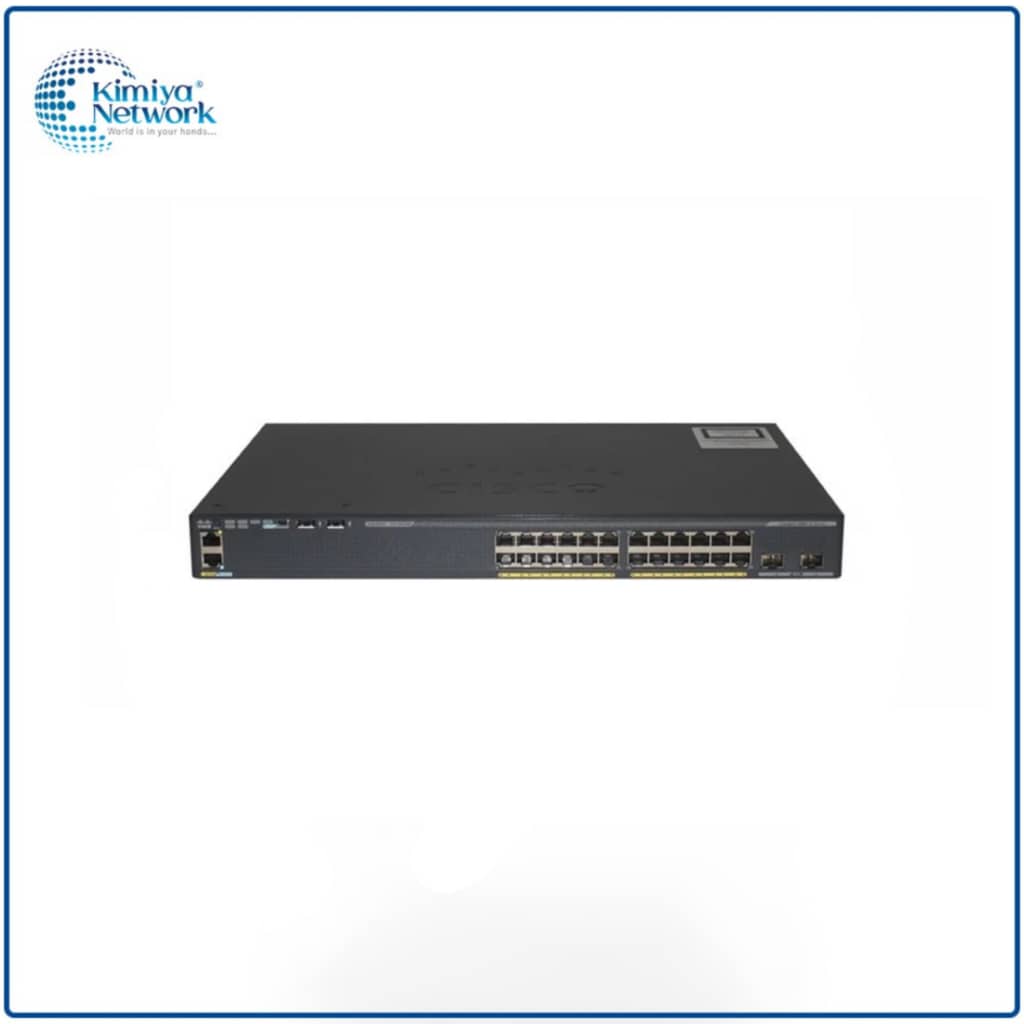 سوئیچ سیسکو WS-C2960X-24TD-L با 24 پورت گیگابیتی، امنیت بالا و عملکرد عالی مناسب شبکههای متوسط و بزرگ. خرید و مشاوره رایگان در زمینه تجهیزات شبکه سیسکو.